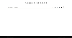 Desktop Screenshot of fashiontoast.com