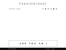 Tablet Screenshot of fashiontoast.com